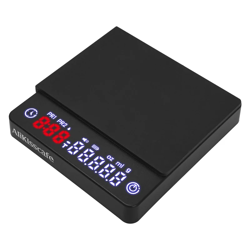AliKisscafe 에스프레소 디지털 스케일 타이머 Usb 3kg 전자 정밀 휴대용 바리 스타 도구 주방 홈 커피 액세서리