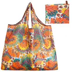 Eco-Friendly Reusable Folding Tote Bag - Portable and Stylish Shopping Handbag (Fengwei)