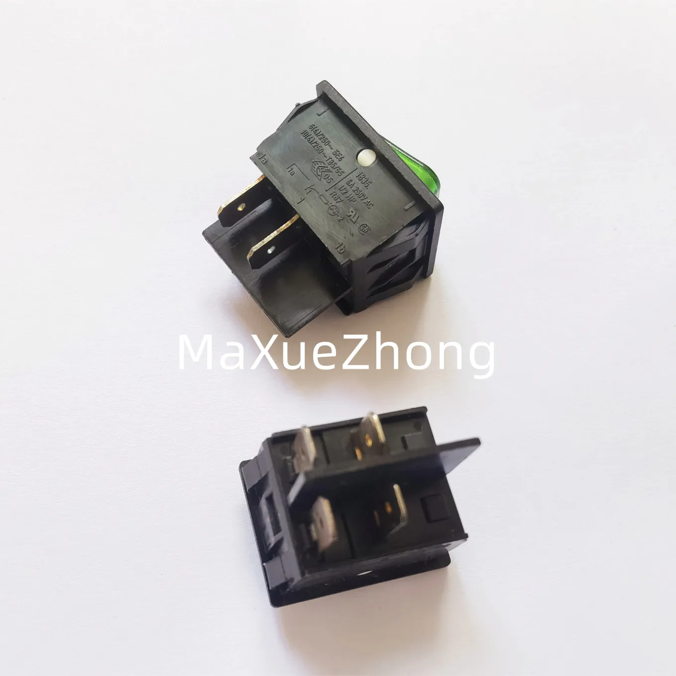 com luz 4pin 2 engrenagem interruptor de alimentacao balancim 6a250v 02