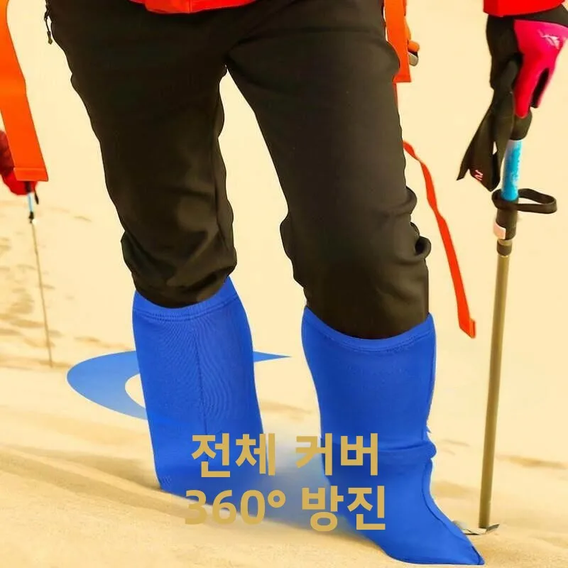 사막 특수용 두꺼운 방수 모래방지 신발커버 미끄럼방지 야외활동용 성인용 일반 사양