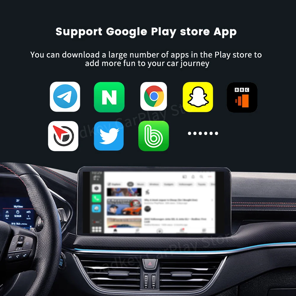 CarlinKit ī÷ Ai ڽ  ķ,  ī÷, ȵ̵ , 4 in 1, ȵ̵ TV ڽ, 1080P HD, GPS, 4G, Ʃ, ø