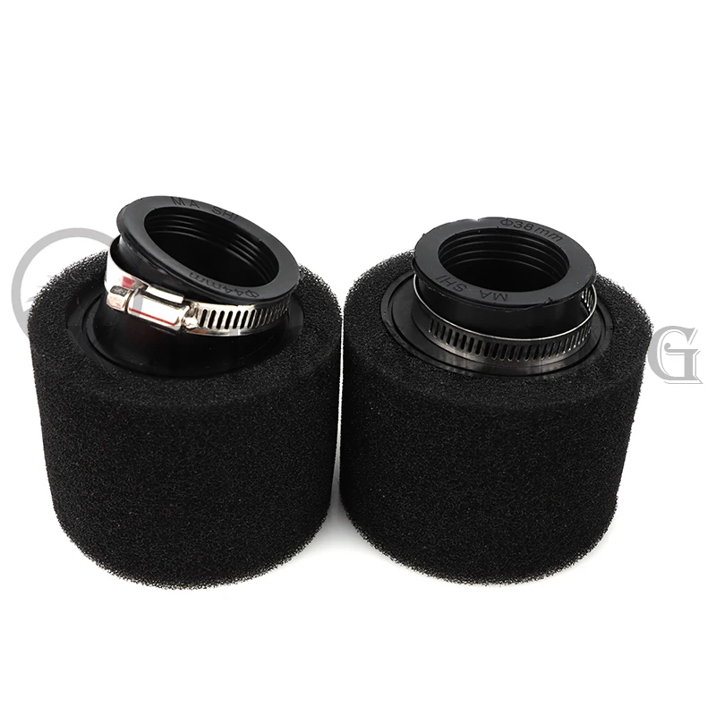 Motorcycle Scooter Dirt Pit Bike Moped Parts 35mm 38mm 42mm 45mm 48mm 50mm 60mm Bend Elbow Neck Foam Air Filter Sponge Cleaner air filter cleaner