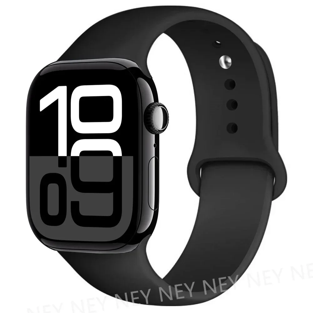 Premium Silicone Sport Watch Band - Versatile Waterproof Strap