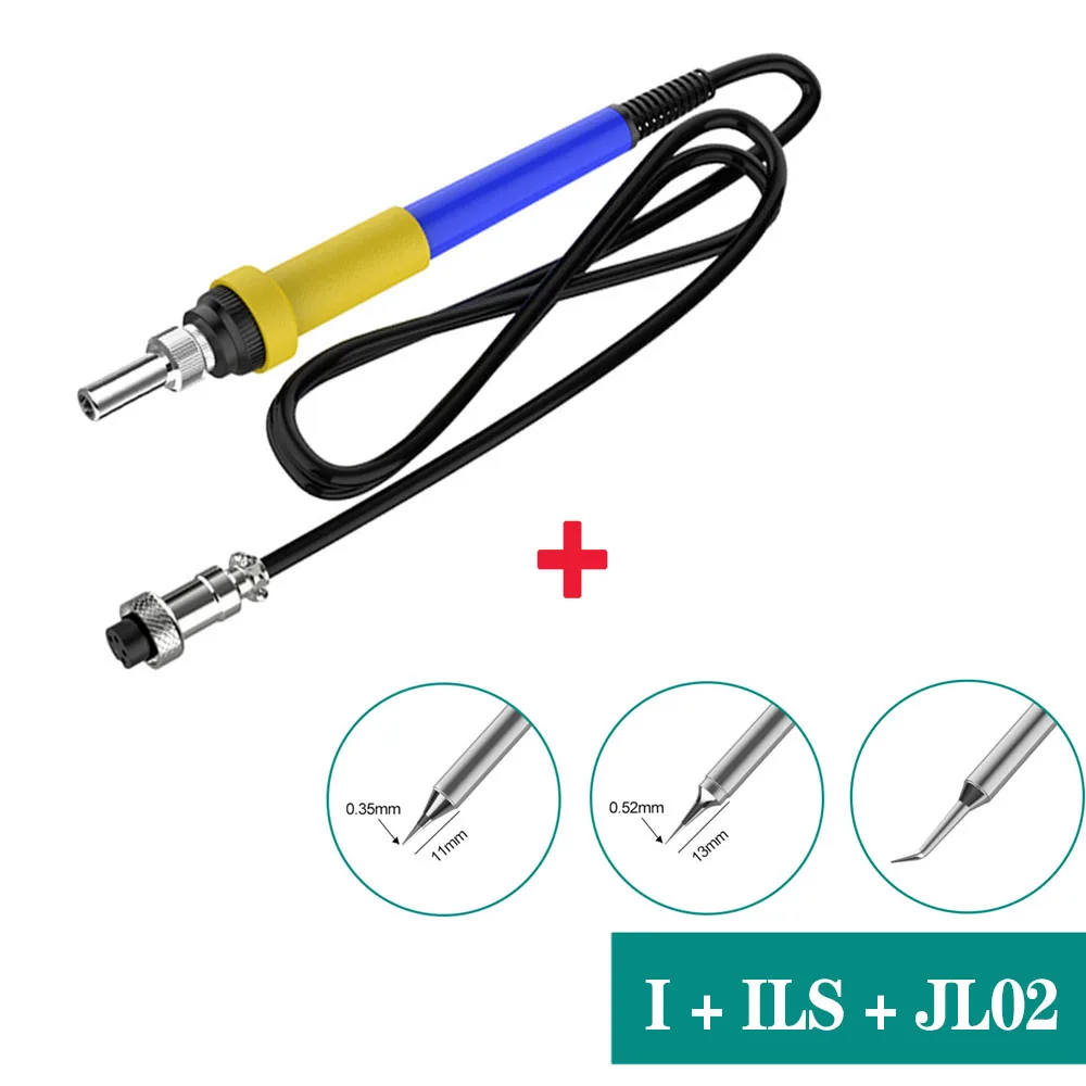 1 Set 75W T12 Soldering Handle Soldering Iron Station Pencil STM32 Station 24V Heating T12-I K BC2 JL02 BL D24 ILS Welding Tips lincoln electric ac 225 arc welder Welding Equipment