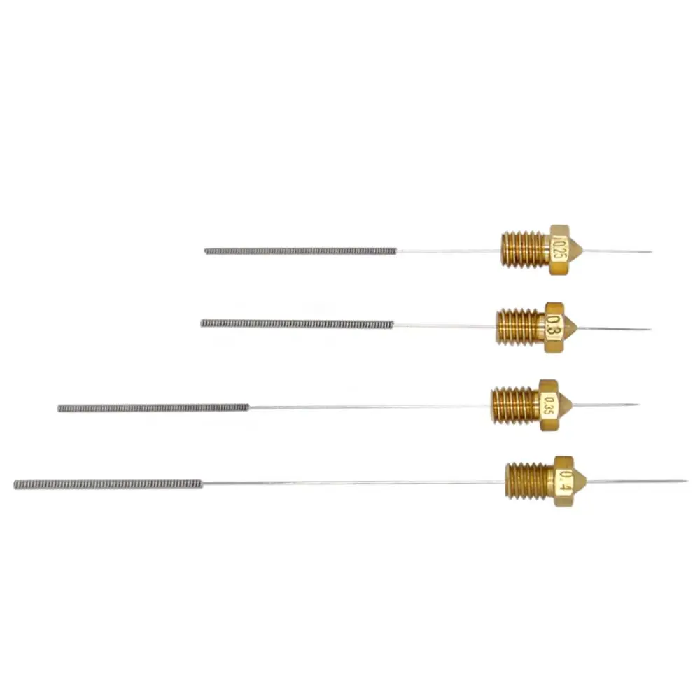 3D Printer Nozzle Cleaning Kit 0.15/0.2/0.25/0.3/0.35/0.4/0.5/0.6/0.8/1.0mm Stainless Steel Nozzle Cleaning Needles Cleaner