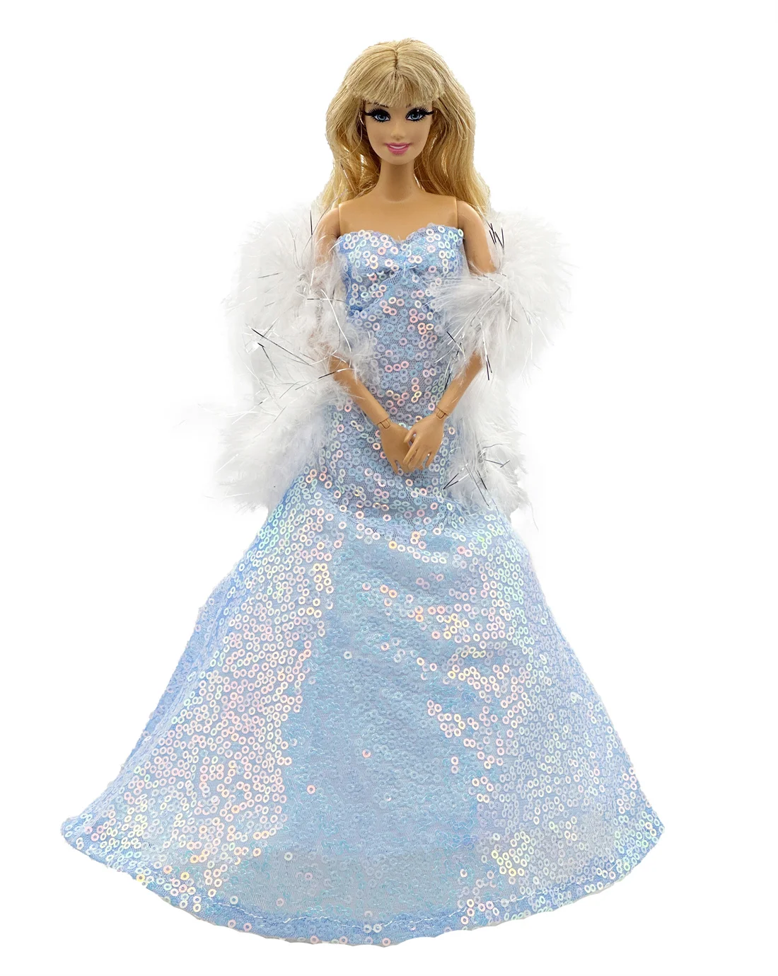 Set 32 Accessori Per Bambole | Abiti, Scarpe E Gioielli Per Principesse | Regalo Per Bambine