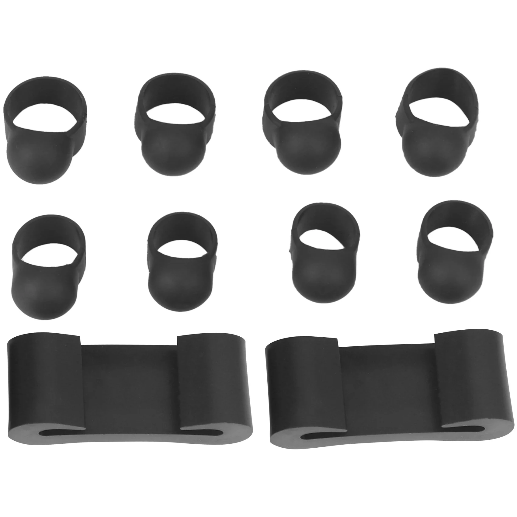 

8Pcs Steel Tongue Drum Finger Sleeves,Silicone Knocking Finger Picks Cover for Tongue Drum,Drumstick Holders Finger