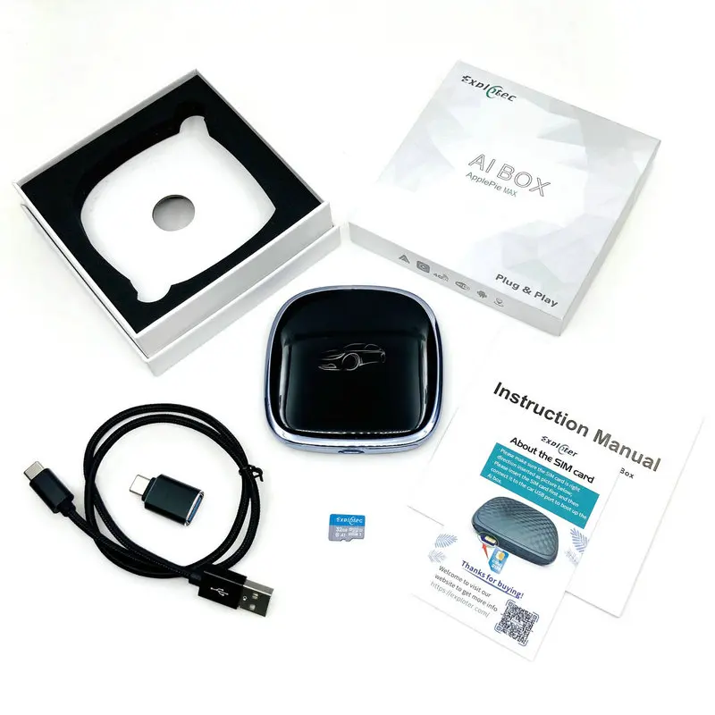 UX999  ƽ ڵ AI ڽ, ȵ̵ 10  ī÷, ȵ̵ ڵ 4G LTE SIM ̷ ,  8 ھ USB Ʃ Ƚ 
