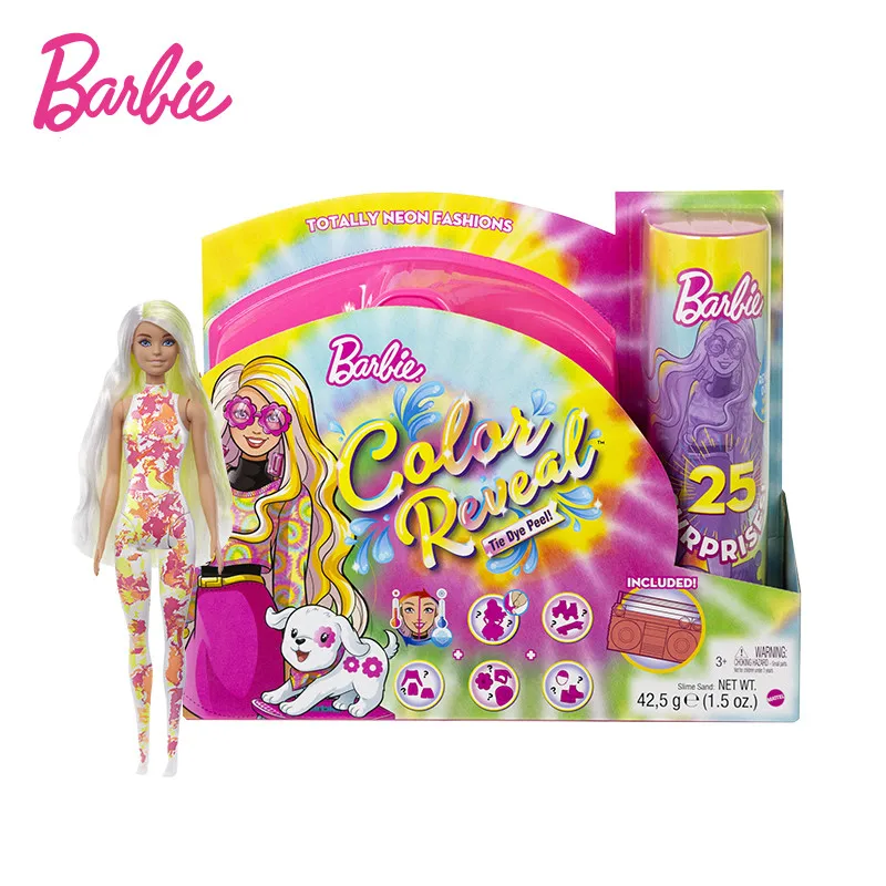 Barbie Color Reveal Set With 50 Surprises Including Dolls, Pets 36