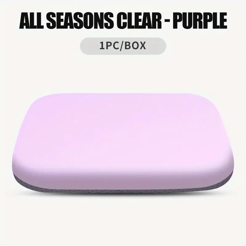 1 PC Large Blcak Car Seat Cushion, Travel Cushion, Suitable For Long-distance Travel, Office Sedentary, Relieve Lower Back Pain 3