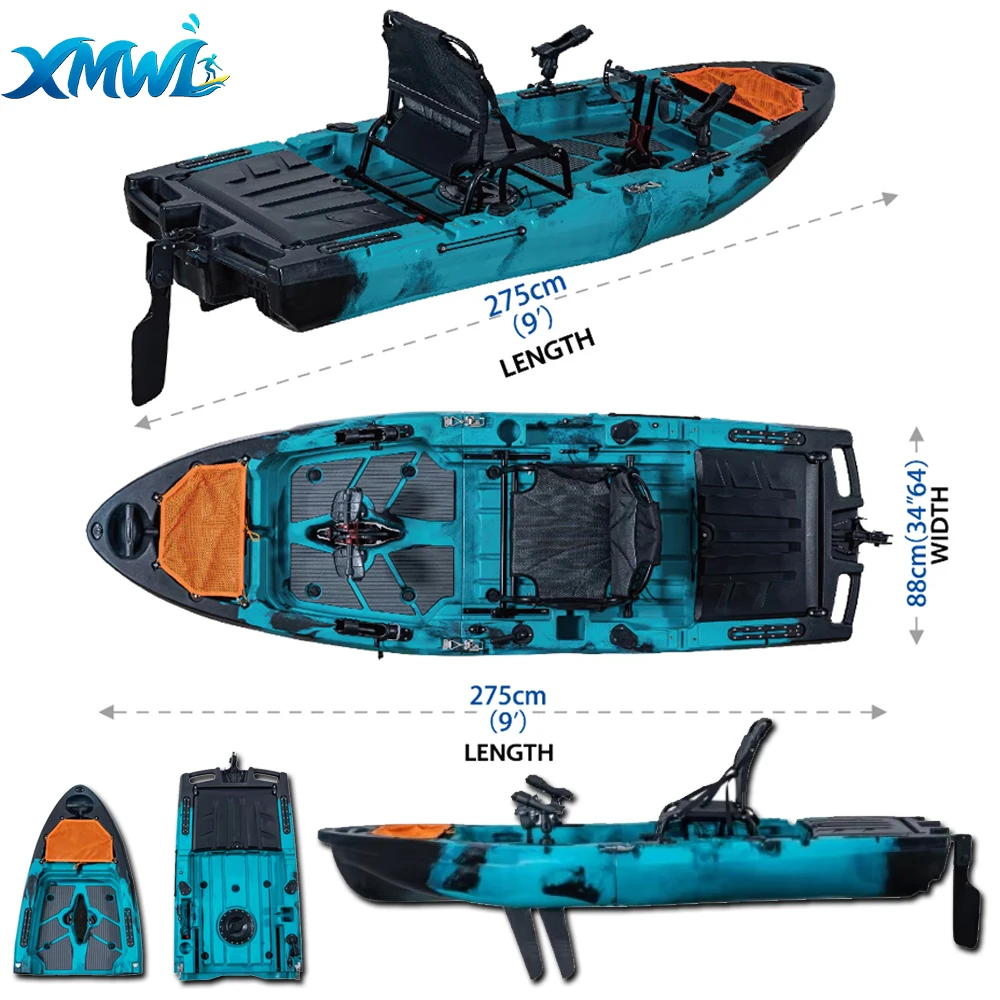 Modular Fishing Pedal Kayak 2