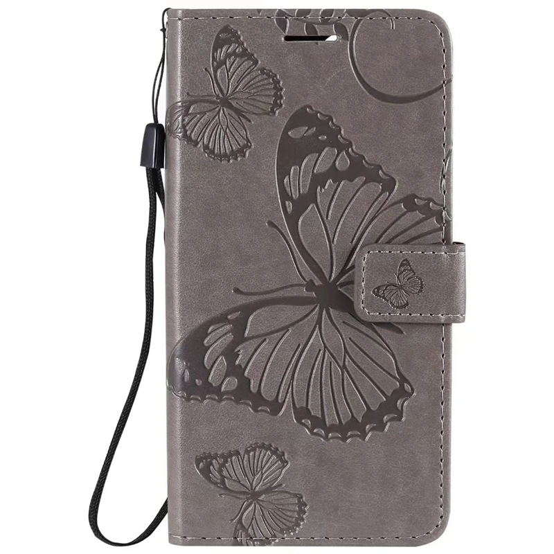 Samsung Galaxy M33 M53 M21 M30 M30S M31S M32 M51 M52 M60S M10S M01 PU Deri Flip Kapak Kabartmalı Kelebek Kitap Kılıfı_voghion.com