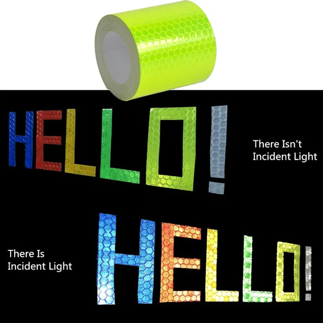 5CM x 1M / 3M Reflective Warning Tape: Enhancing Safety on the Road