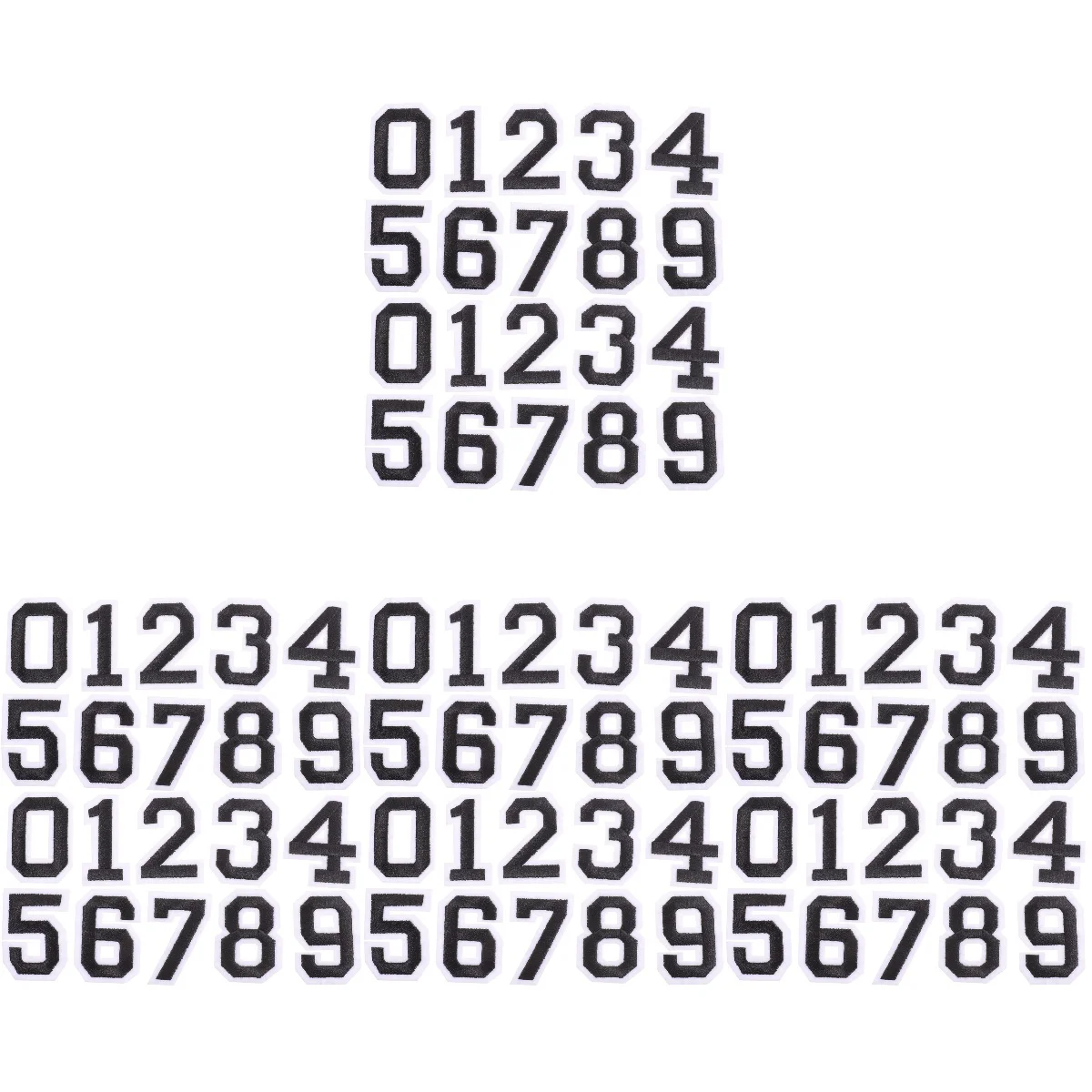 

Наклейка-Джерси для футбола, наклейка для одежды, футболки, наклейки с цифрами, Наклейки для декора, спортивные самоклеящиеся цифры