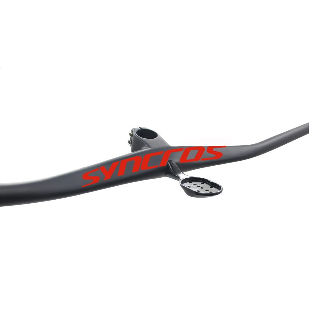 SYNCROS Carbon Integrated MTB Handlebar Bicycle MTB Titanium Screw With 40/50/60/70mm Chrome UD Matte
