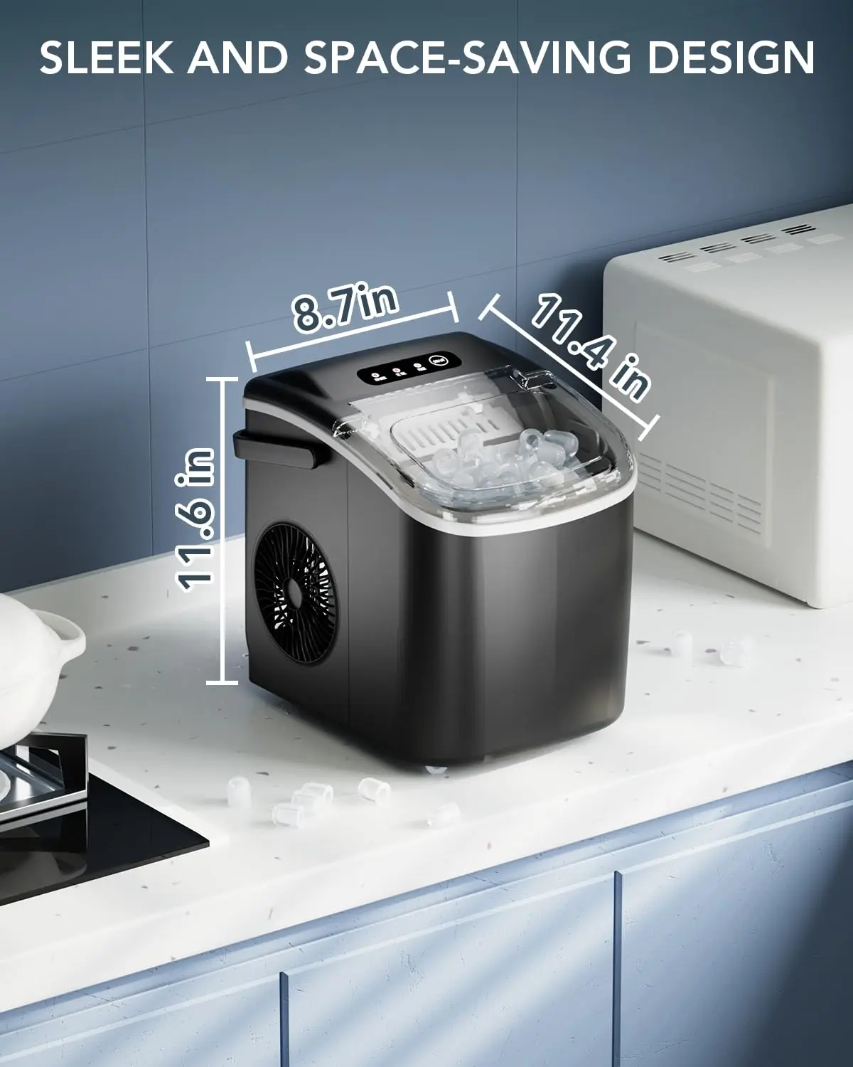 Portable Countertop Ice Maker 6