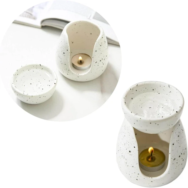 Ceramic Oil Burner Lamp Tea Light Holder Diffuser Warmer Essential Oils Fragrance Scented Wax 3