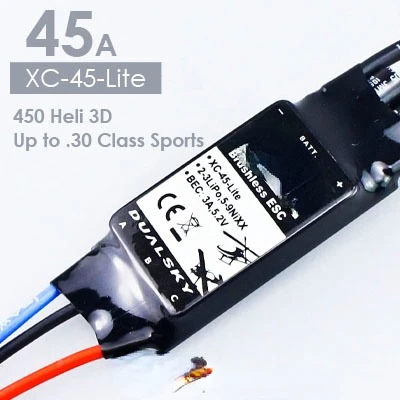 

XC-45-Lite электронный регулятор, модель летательного аппарата с несколькими несущими винтами, аксессуары для аэрофотосъемки, Электрическая регулировка 45 А