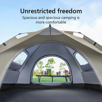 Automatic Quick-opening Tent Outdoor Self-driving Travel Camping Tent Automatic Quick-open Tent Two doors and two windows 5