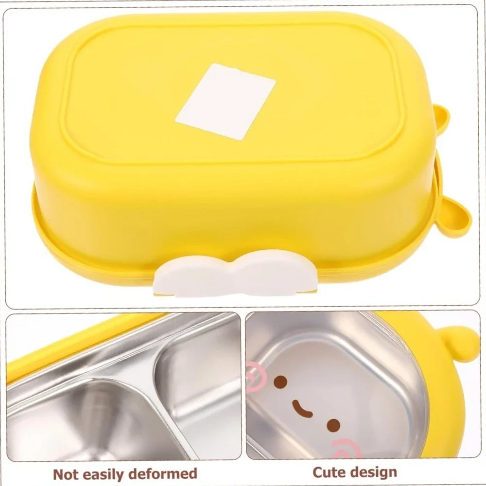 Colorful Stainless Steel Insulated Lunch Box with Dual Compartments