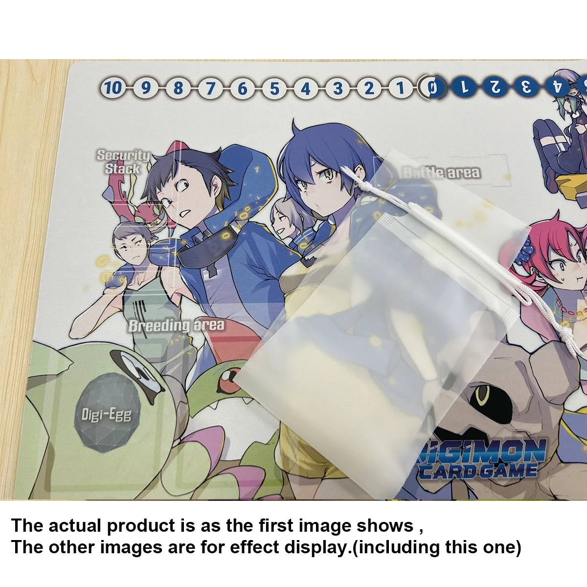 デジモンプレイマット オムニモンレディ デビモン ベルゼモン
