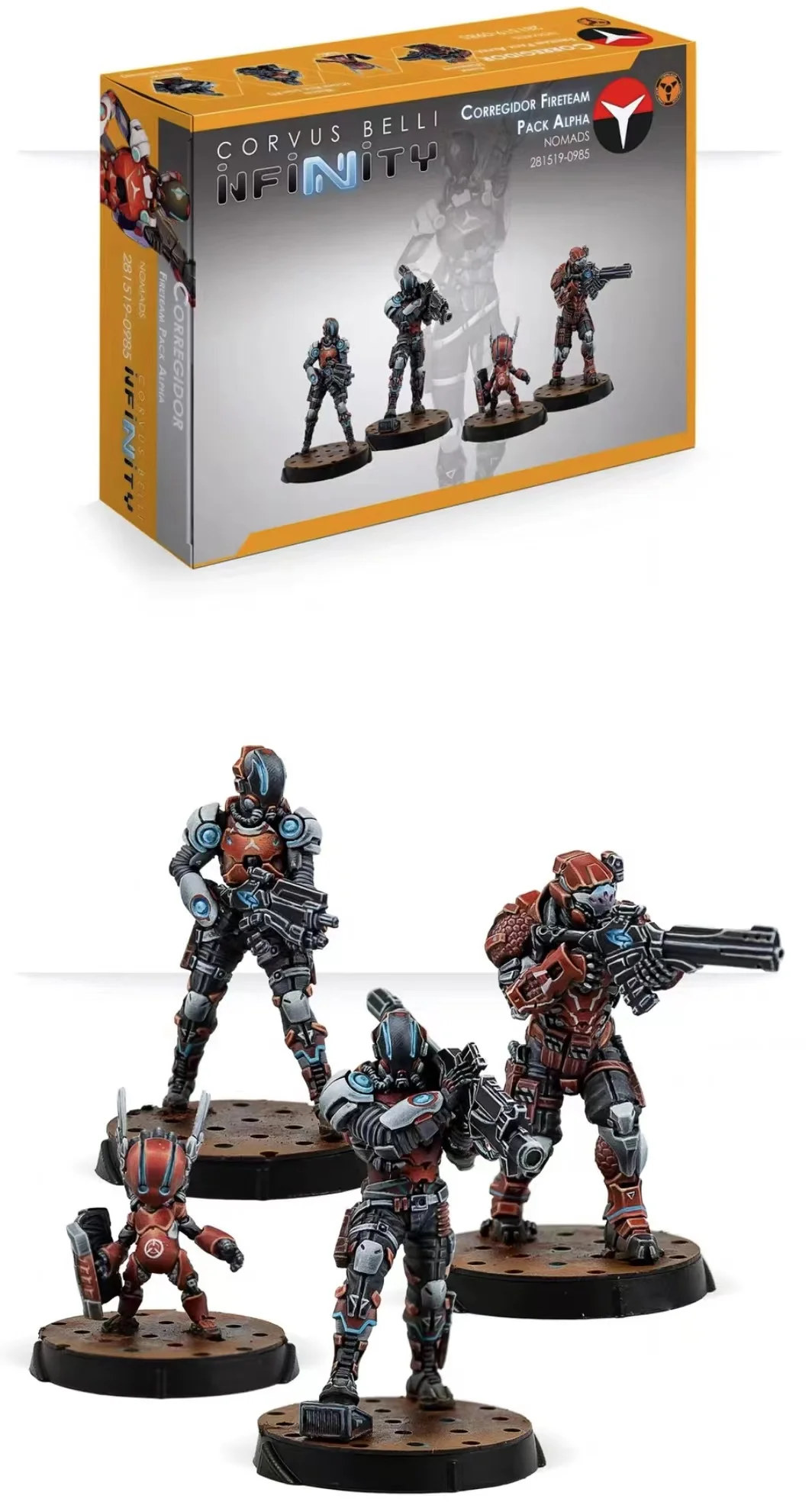 thumbnail image 1 of Original Corvus Belli Infinity The Game Marut Corvu Belli Miniaturas sin pintar Compatible Animatronic Tabletop RPG TTRPG Juguete MCM, 1 of 5