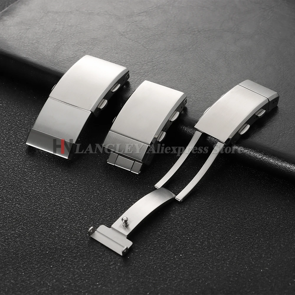 Stainless Steel Adjustable Folding Watch Clasp