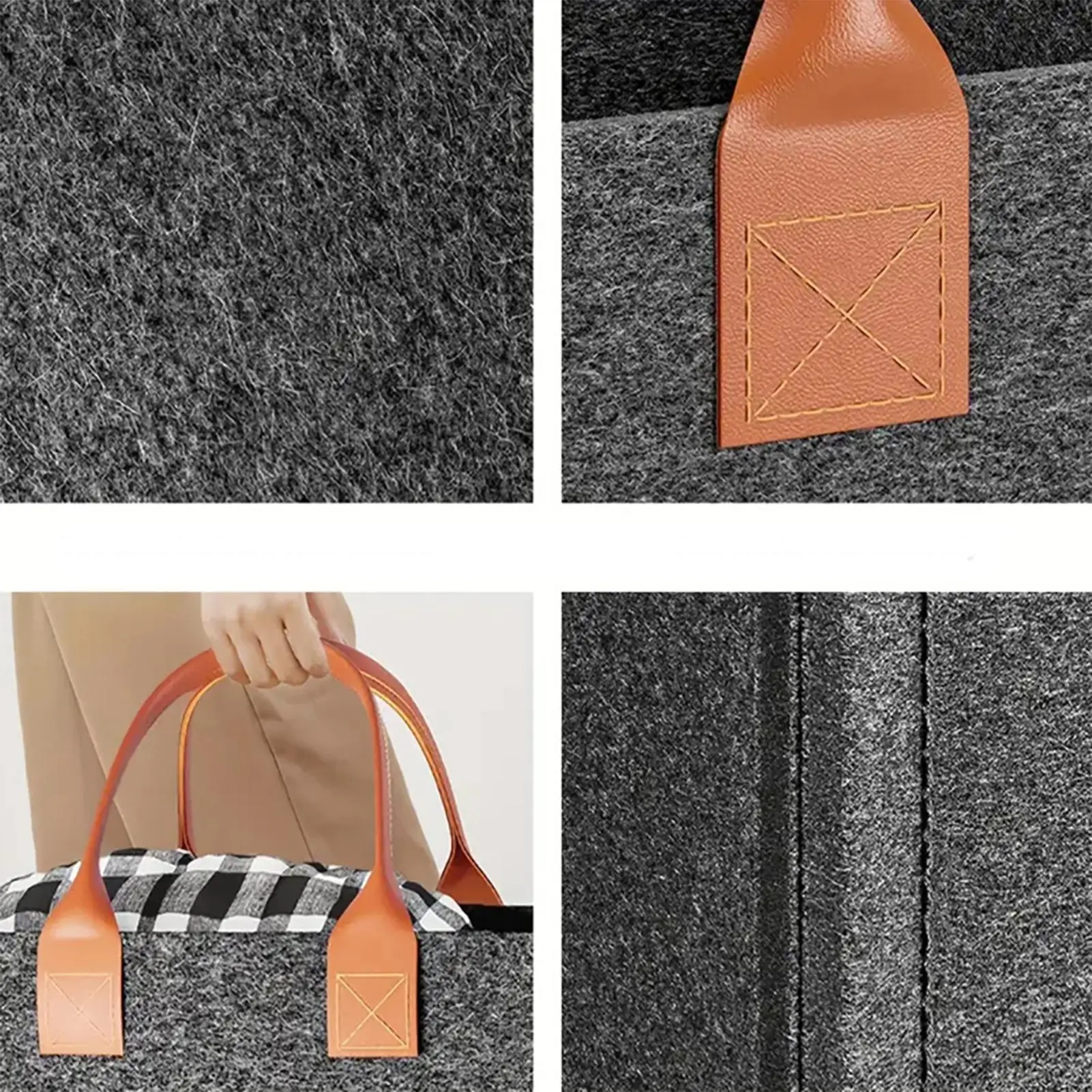 Staircase Basket Sturdy Stair Basket Storage Organizer Portable Multi-Functional Space-Saving L Shape Organizer for Homes