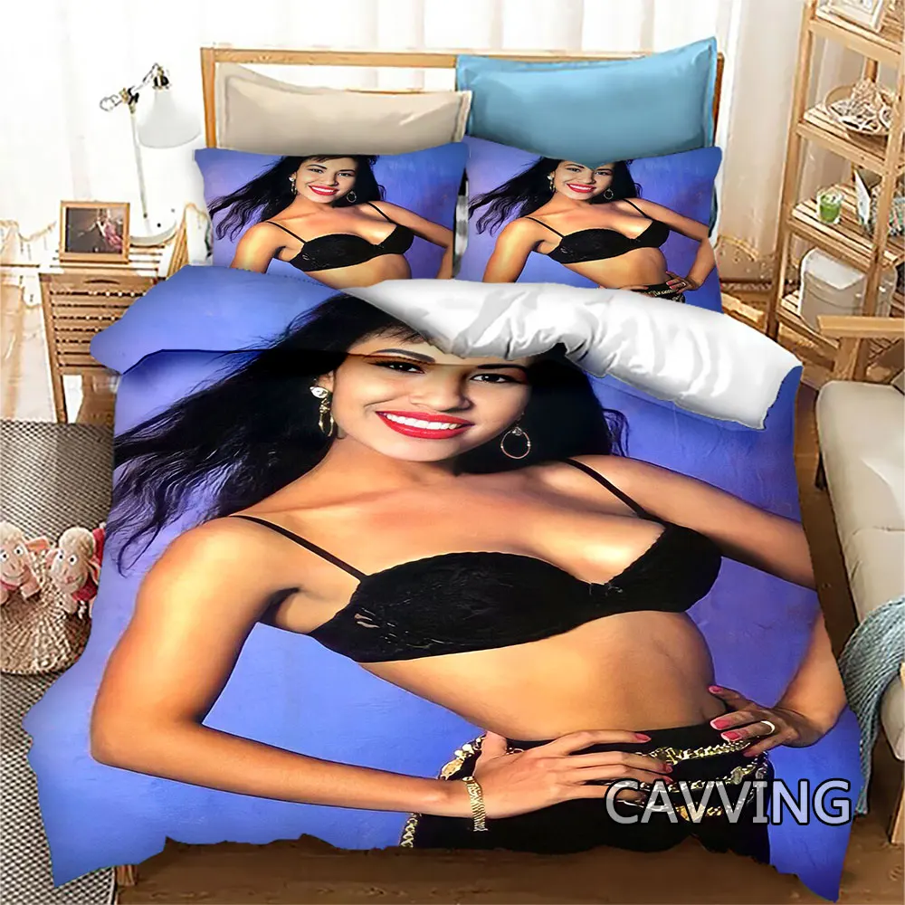 

Selena Quintanilla 3D Printed Bedding Set Duvet Covers & Pillow Cases Comforter Quilt Cover (US/EU/AU Sizes) Home Textile H02