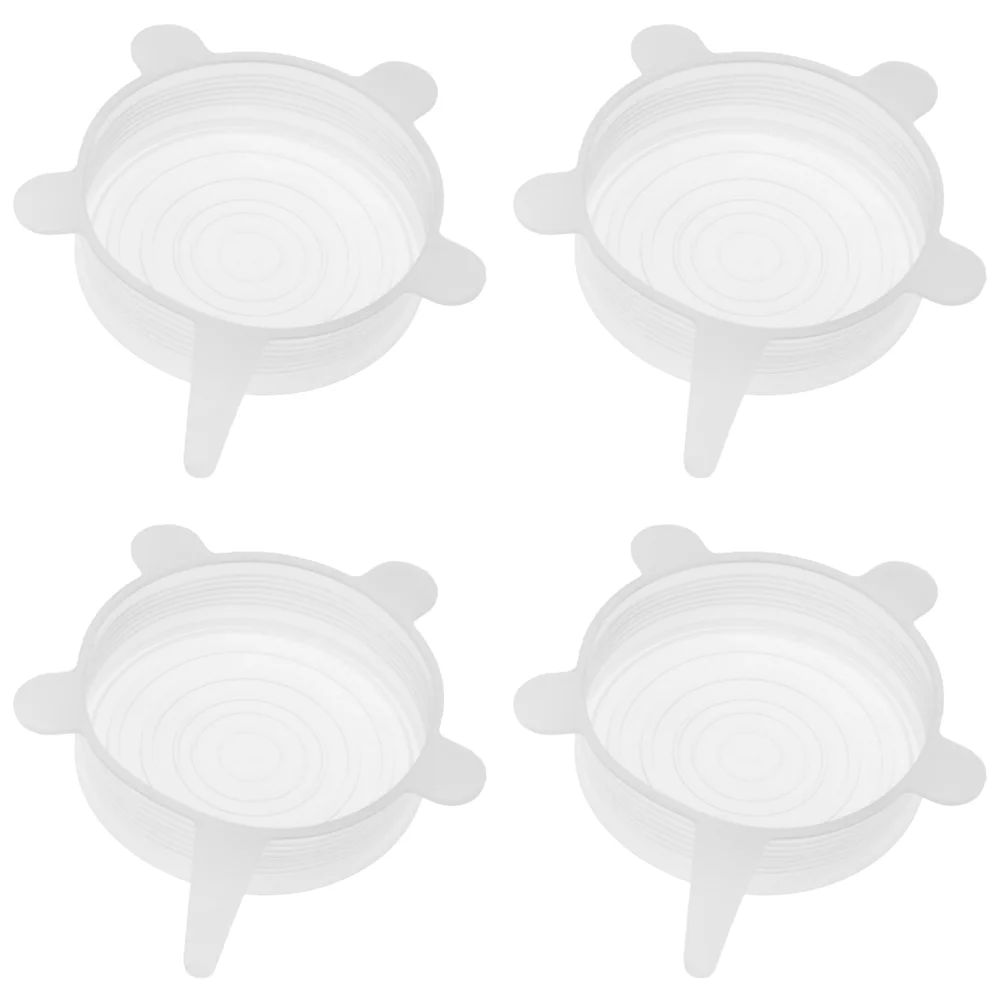 Food Cover Fresh Keeping Cover Preservation Cover Bowl Cover Heat Resistant Reusable Stretch Silicone Lids Food Wrap Bowl Cover (9cm)