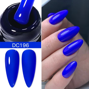 Mtssii 7ml Gel base in gomma al neon Fluorescente Blu Giallo Soak Off Vernici gel UV LED Gel ibrido per manicure semipermanente 1