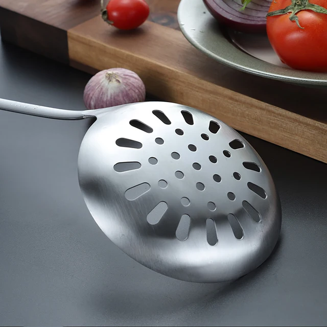 내구성 있고 다목적적인 304 스테인레스 스틸 주걱 세트