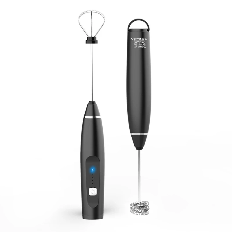 Electric Milk Frother Multipurpose Portable Rechargeable Foam Maker