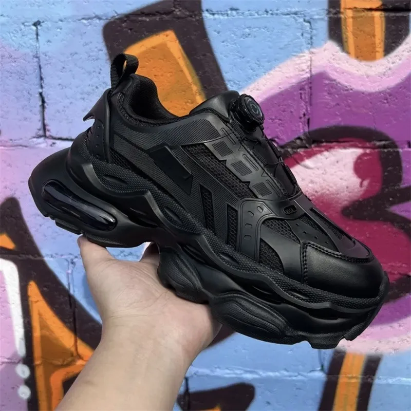 통기성 편안한 캐주얼 운동화 남성 두꺼운 바닥 미끄럼 방지 운동화 부드러운 바닥 Masculino Zapatillas Hombre Tenis