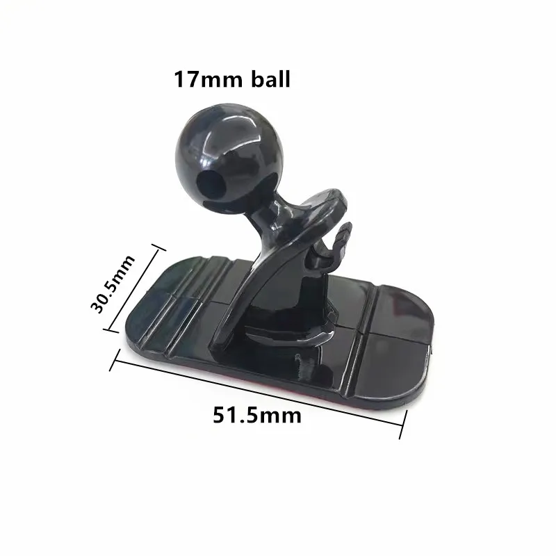 17mm Supporto Per Testa A Sfera Mini Telefono Base Cruscotto Auto