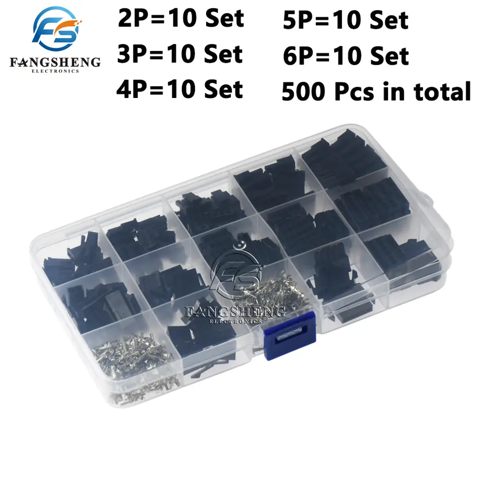 500Pcs MX3.0 3.0mm Pitch Micro-Fit 3.0 Connector Housing Male shell Female shell + Terminal 2p 3p 4p 5p 6 Pin DIY Kit image 7