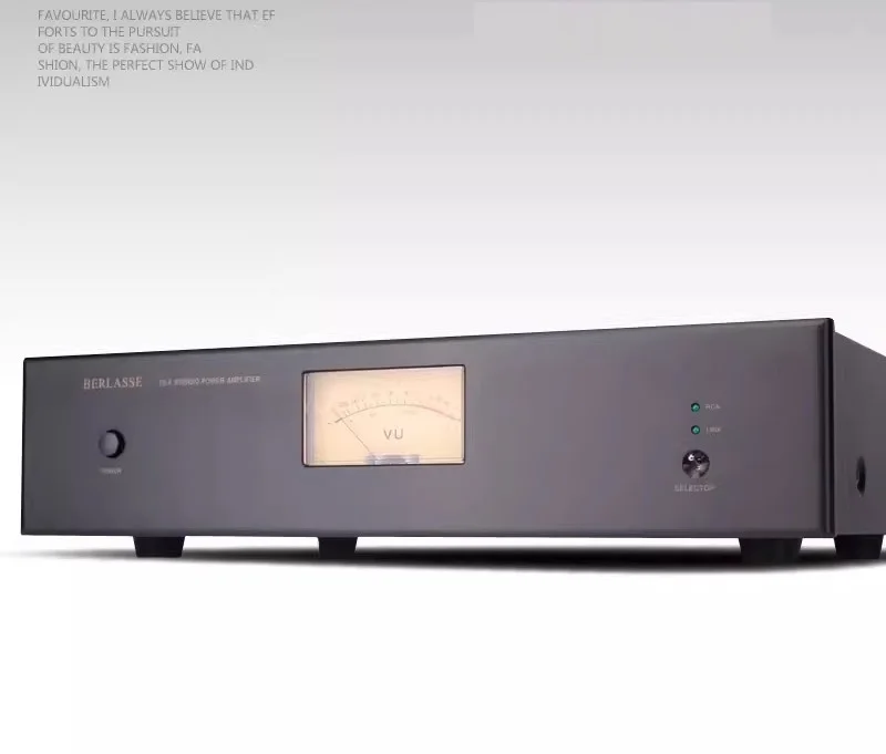 

TS-6 With VU Meter HIFI Dual Channel 150W*2 High Power Pure Post Power Amplifier