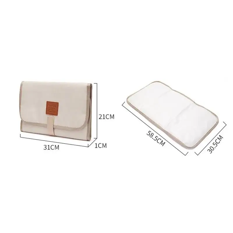 Changing Pad Waterproof Newborn Diaper Portable Toddler Table Durable Oxford Baby Sheet