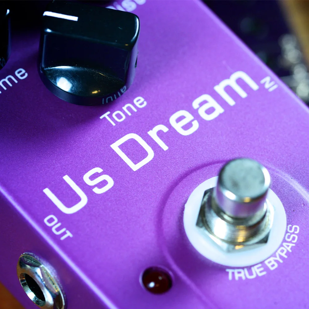 JF-34 US DREAM Distortion Guitar Pedal Simulate Driven Tube Amplifier High Gain