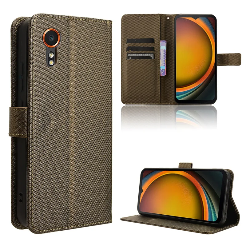 Фото Чехол для Samsung Galaxy Xcover 7 SM-G556B, кожаный чехол-бумажник с откидной крышкой для Sam Galaxy Xcover 7, чехол Coque Fundas, чехол-бампер для телефона №4