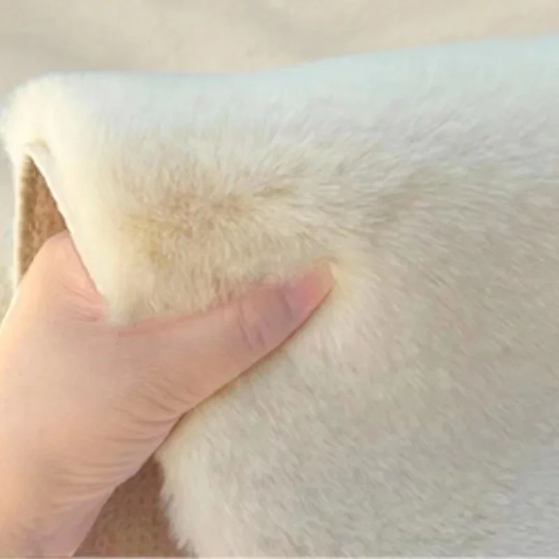 Rugs for Living Room Large Soft Imitation Rabbit Fur Bedroom Rugs Non Slip Kids Bedside Floor Carpet Pink Girl Room Decor Furry 4