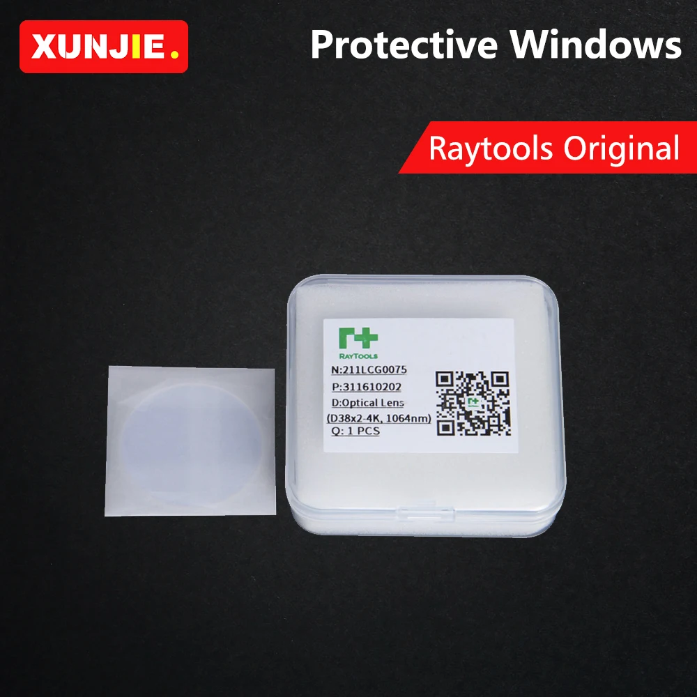 Raytools-lente láser Original, espejos ópticos de cerámica 120274100B, 27,9x4,1/24,9x1,5, 211LCG0037, 211LCG0020, 37x7, 38,1x1,6