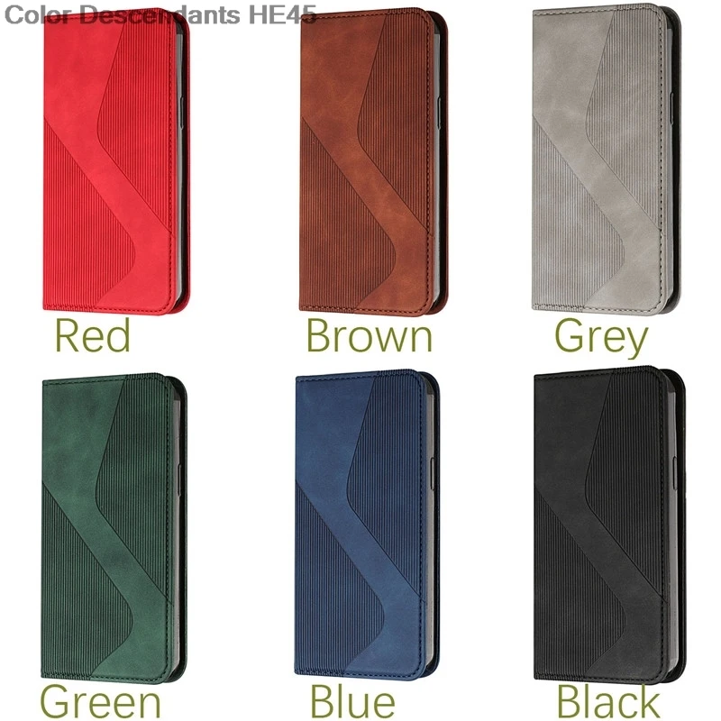 Magnetic Leather Flip Stand Wallet Case - Book Style Cover