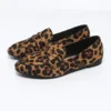 Pointed Toe Shoes Woman Flats Autumn Loafers With Fur Casual Female Sneakers Dress Fall Summer Slip-on Big Size Leopard leopard 5