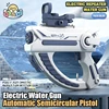 Electric Water Gun Children's Summer Fully Automatic Continuous Rechargeable Space Splashing Toys for Boys Girls Birthday Gifts 1