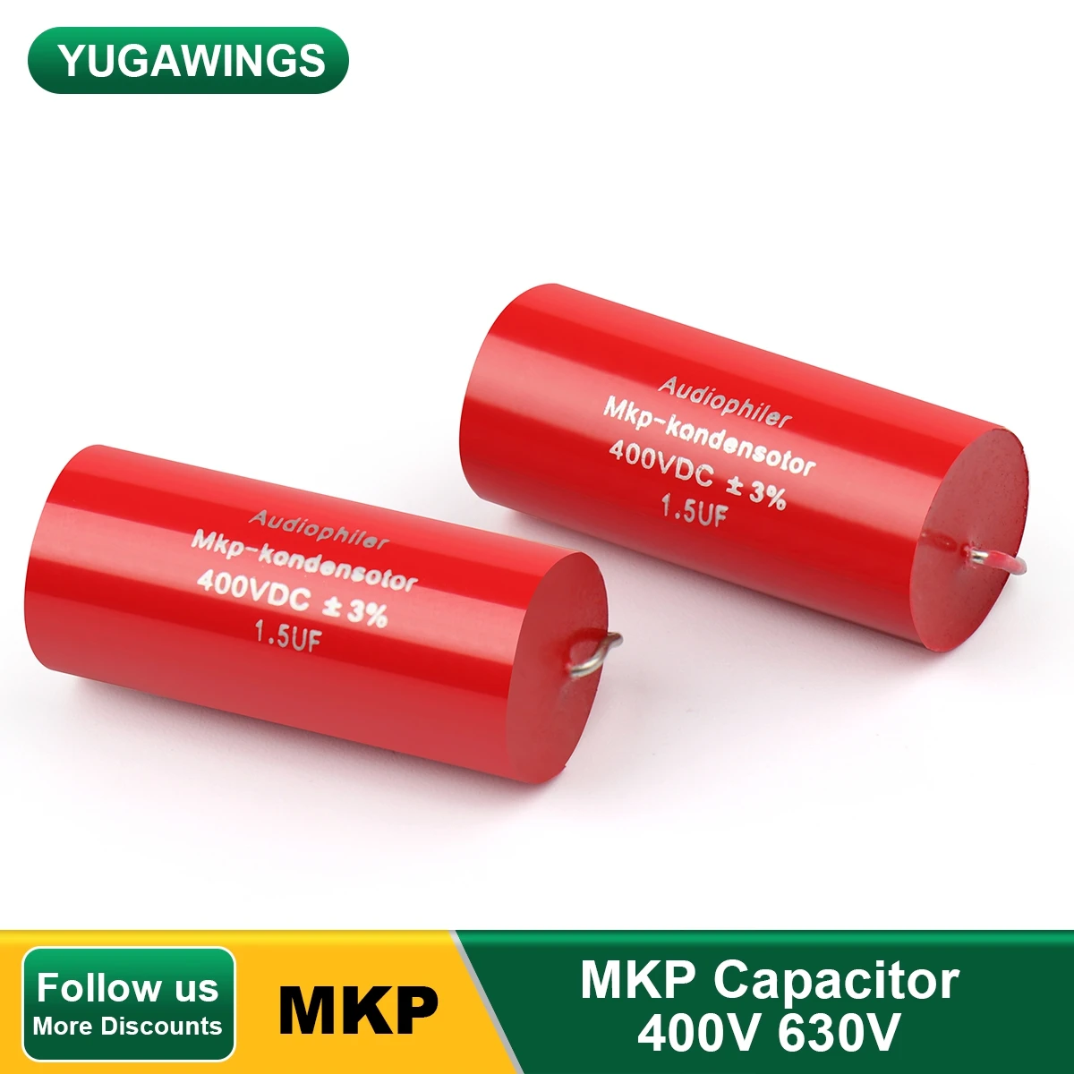 Casco Crossover AZ Audiocomp NP.220R-2 Condensatori 220 Microfarad Non Polarizzati 2pz Corsair Sf750 - Foto 8