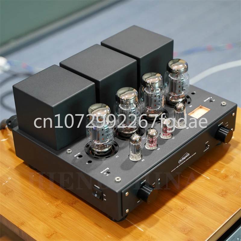 Q-010 Line Magnetic Lm-216Ia Amplificatore A Tubo Integrato Kt88 * 4 Push-Pull Vacuum Amp Ultra Amplifica 32W * 2 Troide Tipo 22W * 2