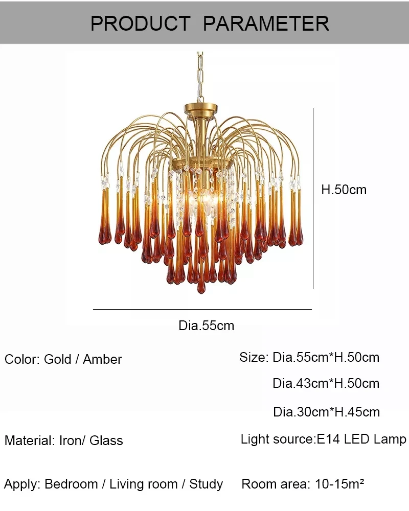 dining light fixtures Modern Amber LED Chandelierfor Living Dining Room Bedroom   Luxury Ceiling Light Chandelier Crystals Indoor Lighting rustic chandeliers