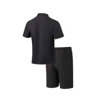 Casual Men s Summer Set Stylish Short Sleeve Button Up Shirt and Comfortable Elastic Waist Shorts in Solid Colors for Beach 4