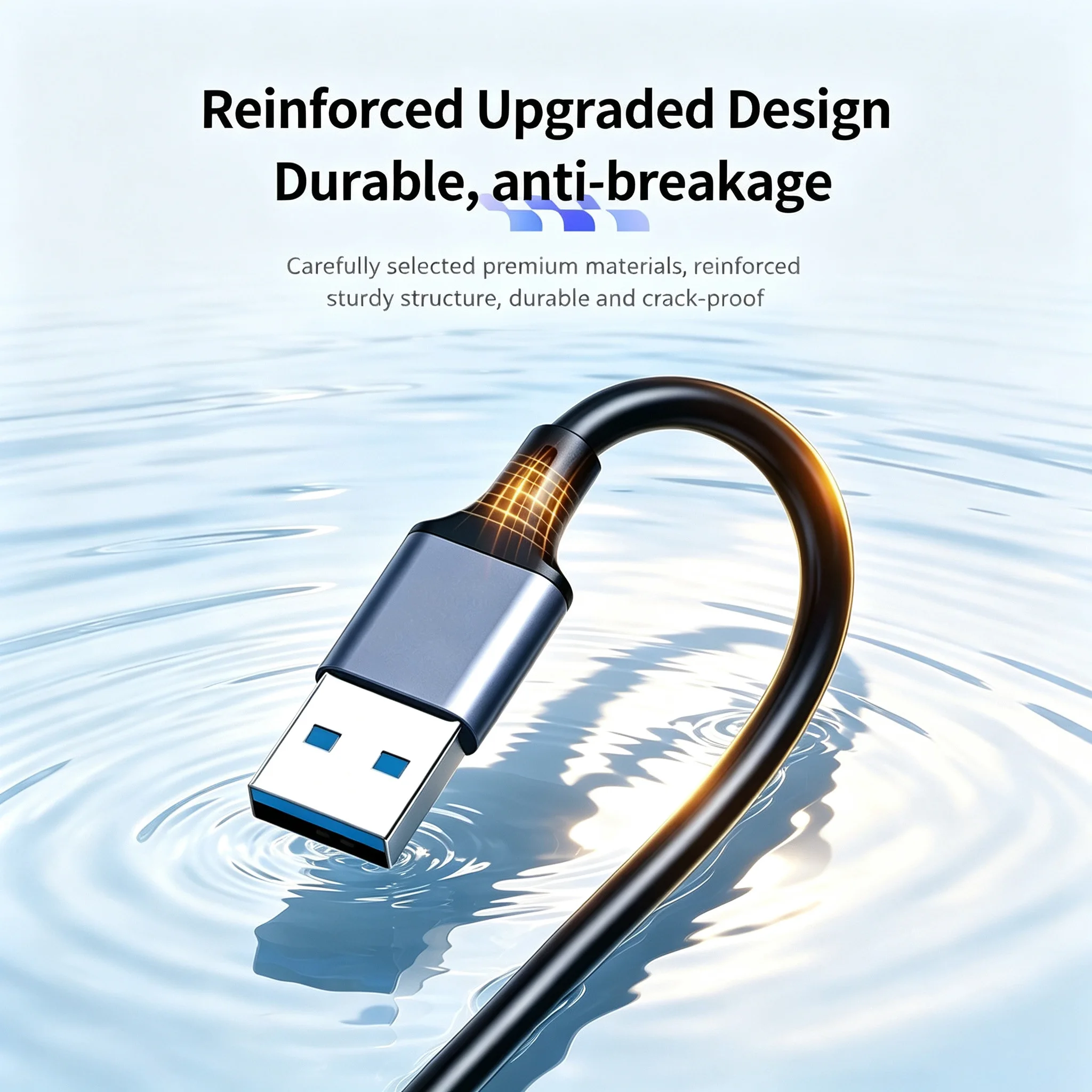Aigo USB-A 4-in-1 Portable Aluminum Hub Docking Station